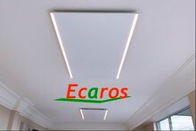 LF-DL-(C)-(L)-59-L* Ecaros LED Frames 23W - 2x (592x20x10)